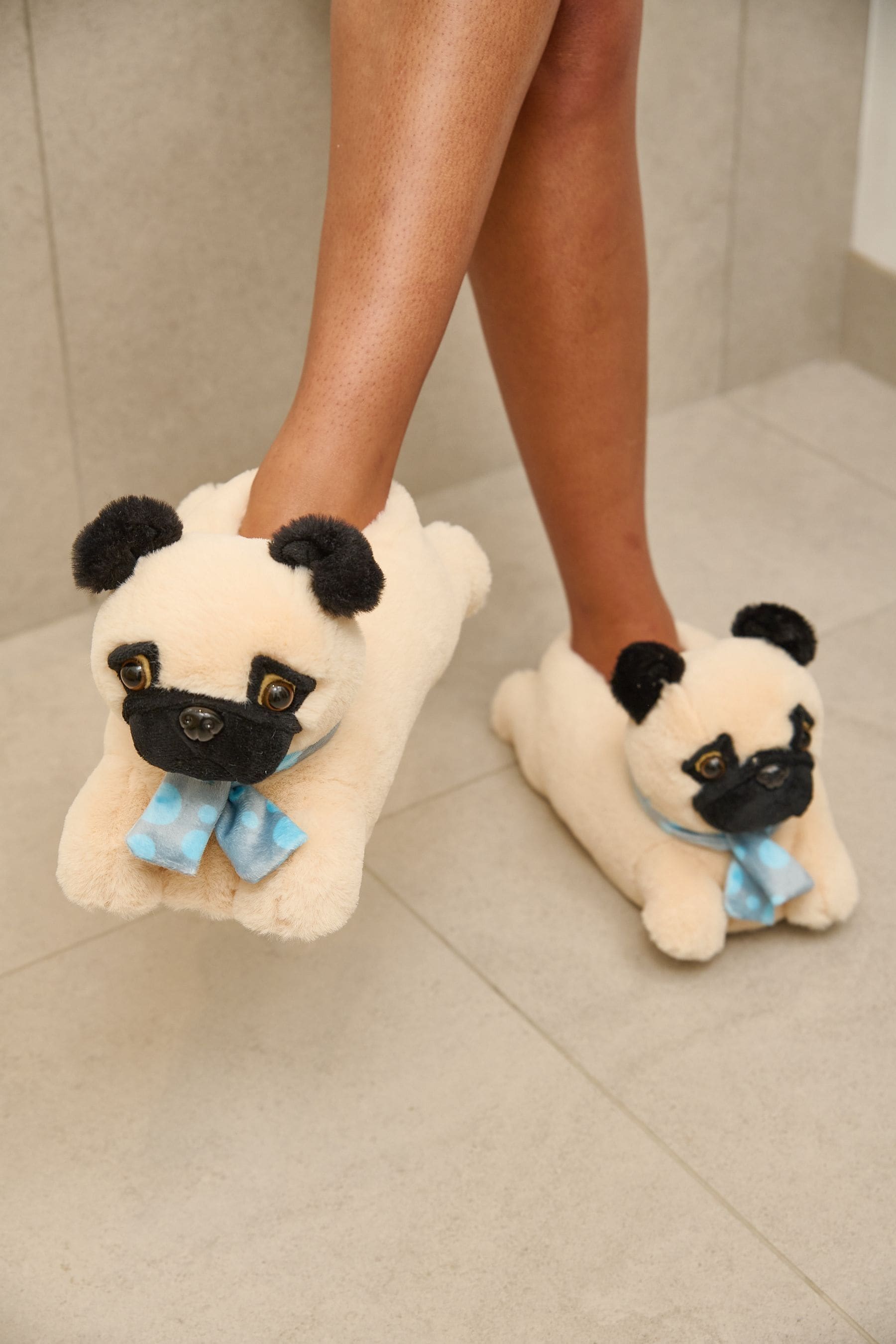 Pug slippers sales