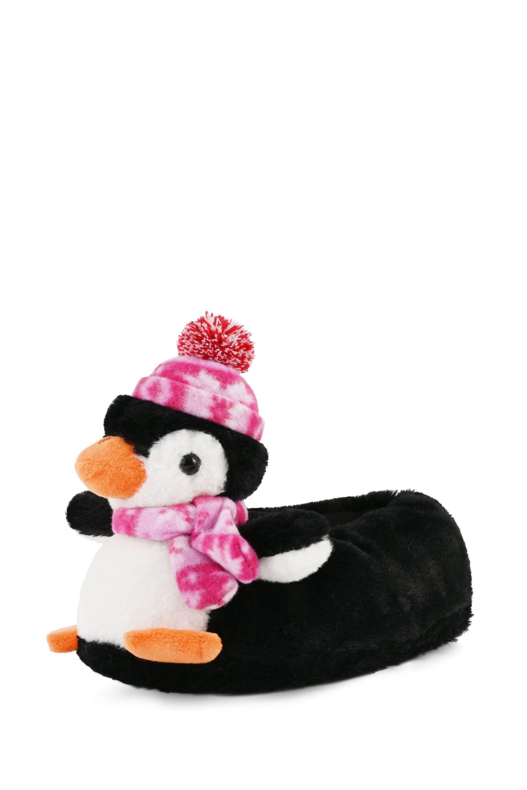 Ladies penguin slippers cheap