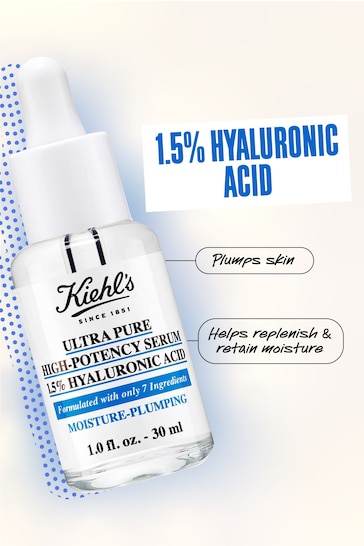 Kiehls Ultra Pure High-Potency Serum 1.5% Hyaluronic Acid (Moisture Plumping) 30ml