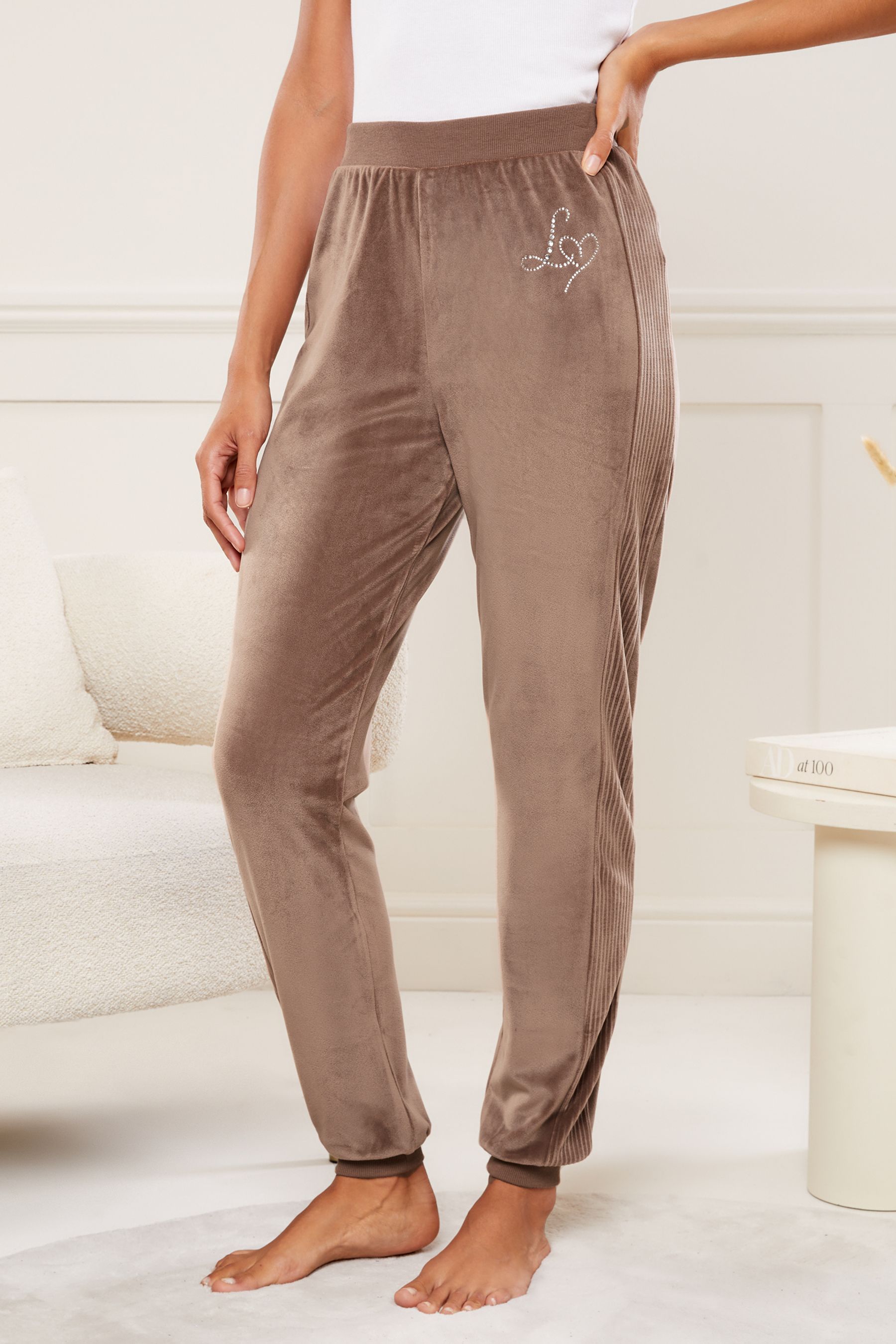 Lipsy velour joggers new arrivals