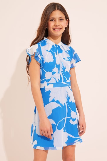 You will look like a goddess wearing the ® Embroidered Smocked Midi Dress