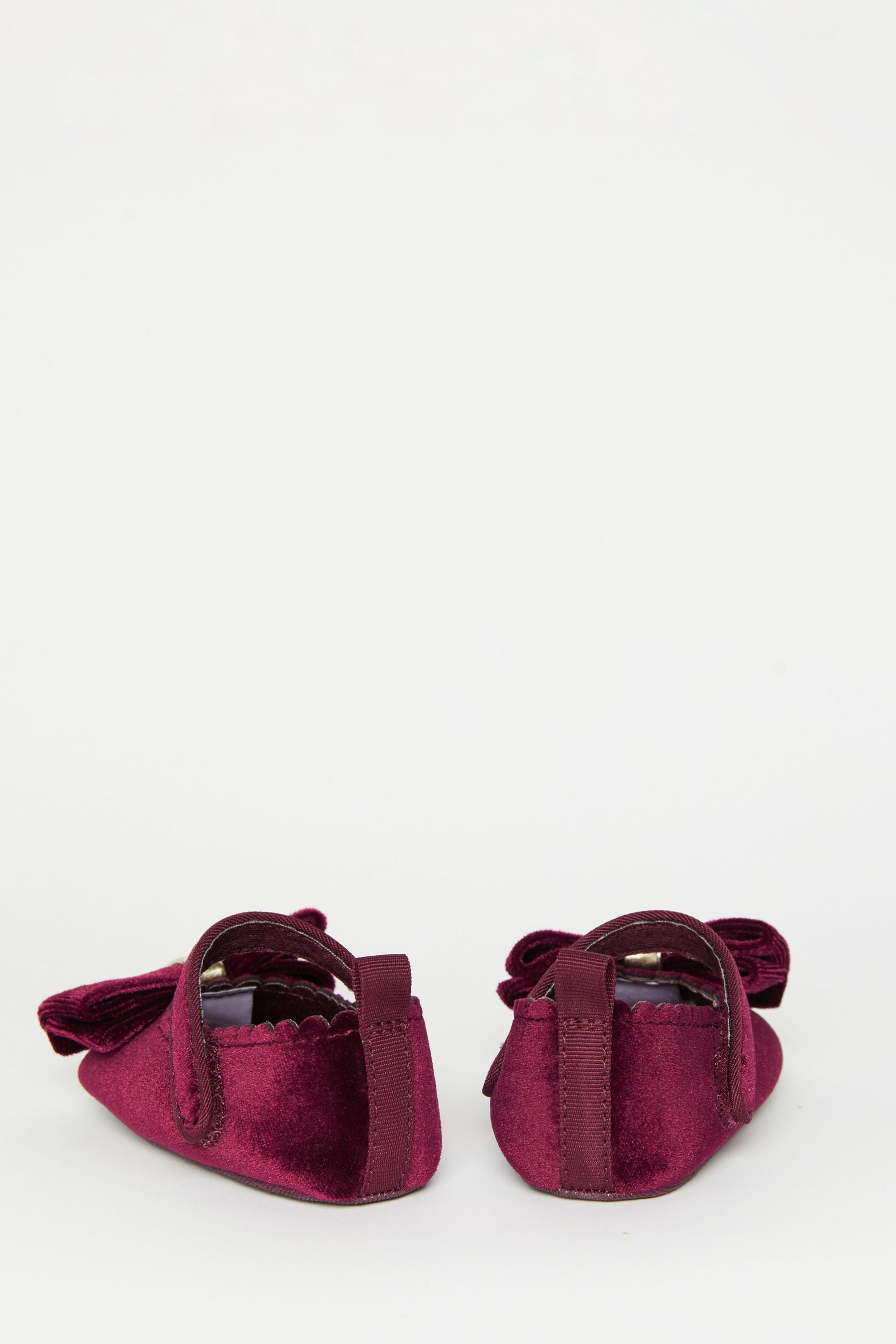 Burgundy shoes for shop baby girl