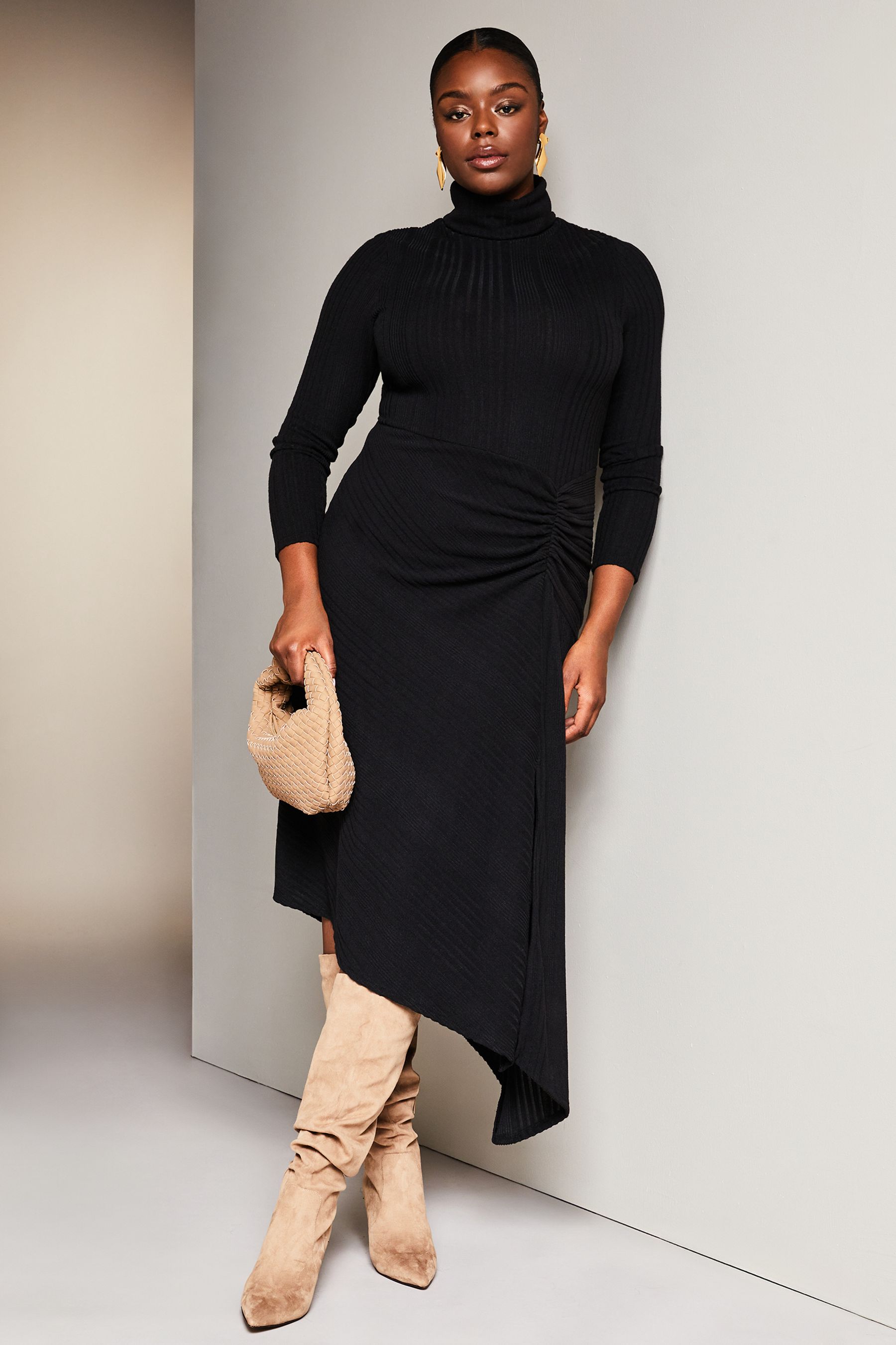 Lipsy high sales neck dress