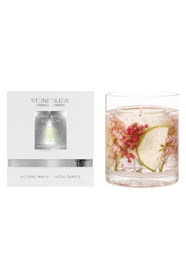 Stoneglow Natures Gift Apple and Pear Blossom Wax Gel Candle