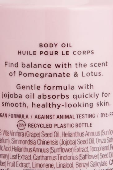 Victoria's Secret Pomegranate Lotus Body Oil