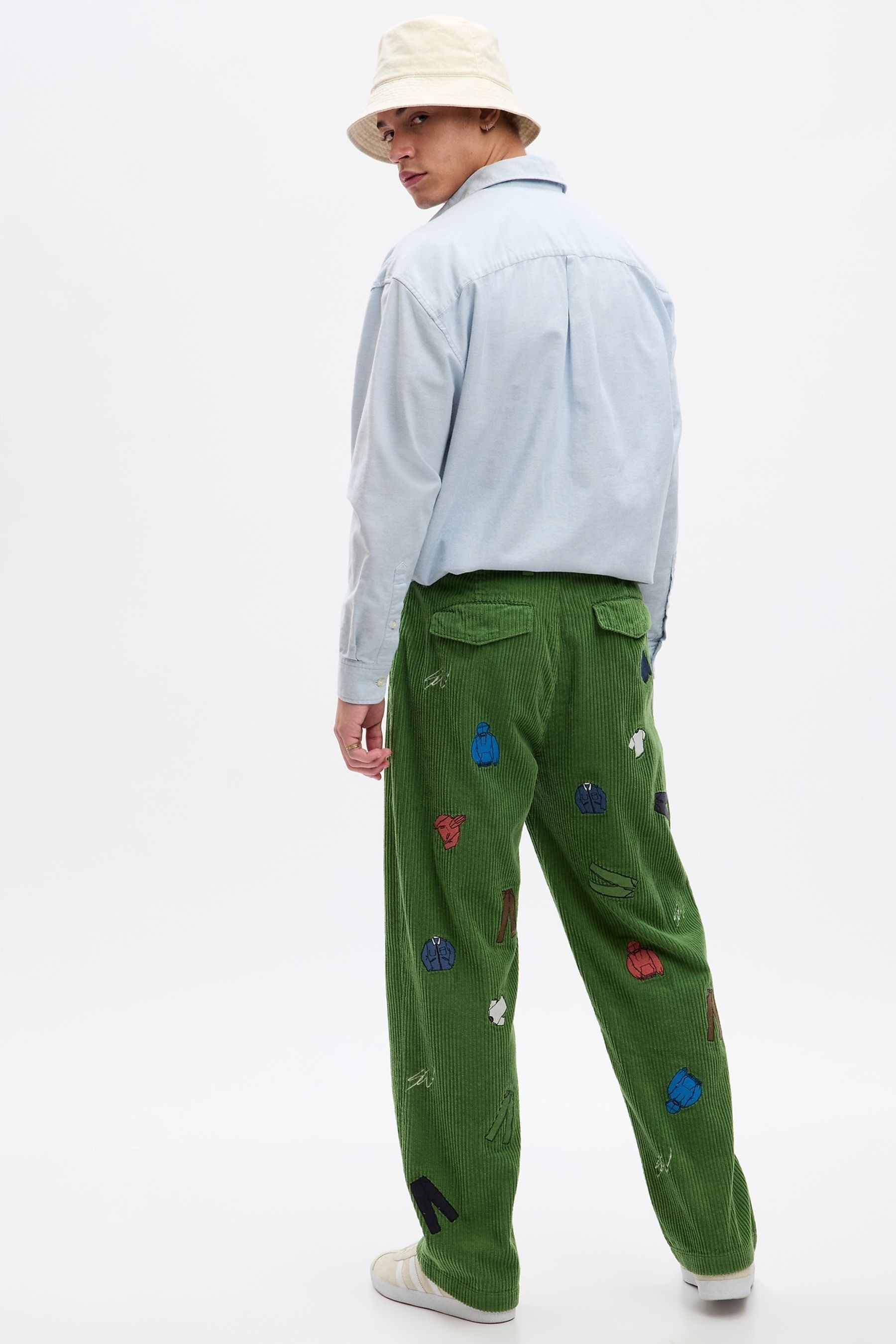 Buy Gap Green Unisex Sean Wotherspoon Washwell Embroidered