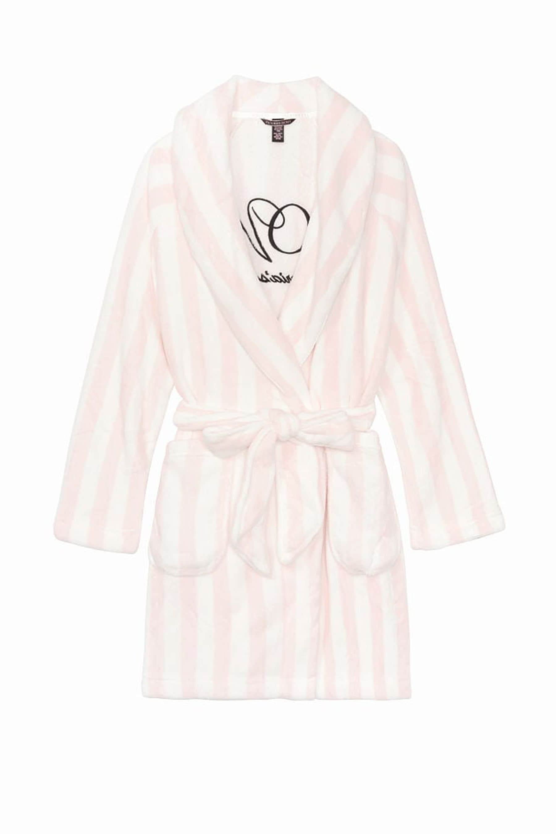 Pink victoria 2025 secret dressing gown