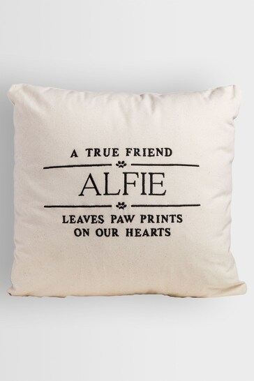 Personalised True Friend Cushion by Ruff