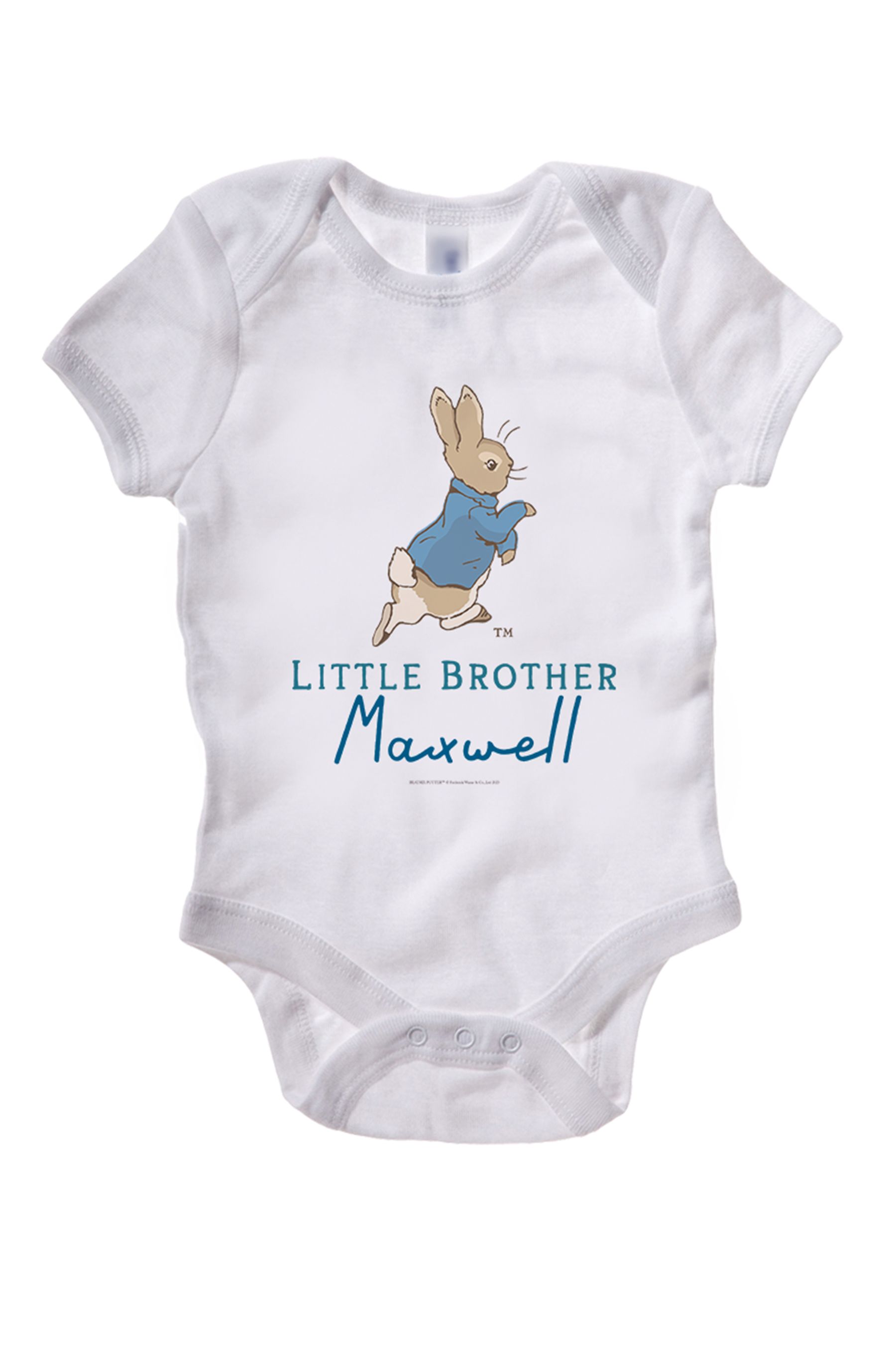 Buy Personalised Little Brother Baby Grow by Star Editions from