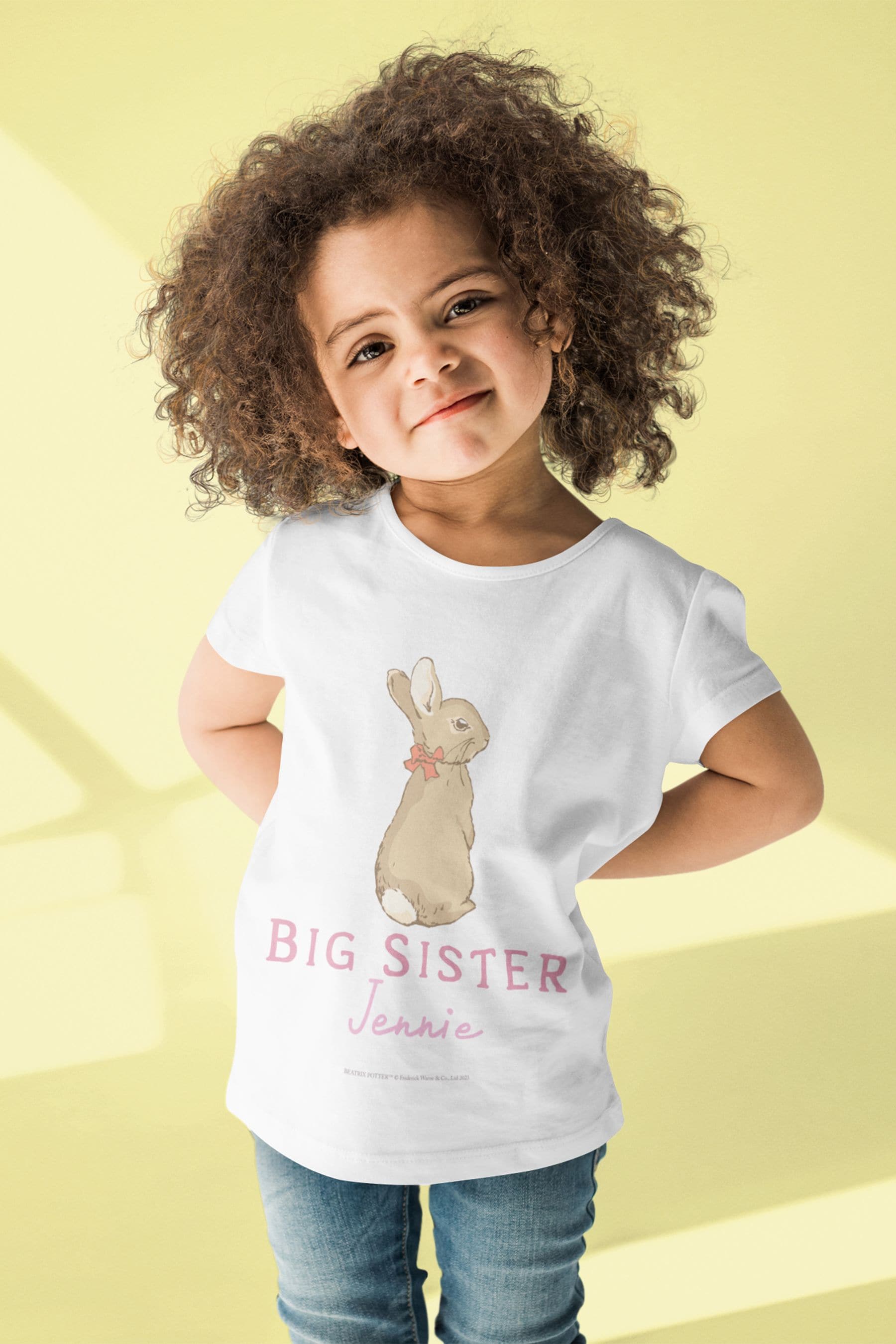 Personalised big best sale sister t shirt
