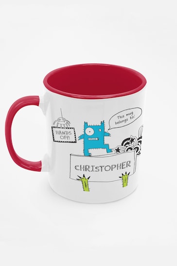 Personalised Emergency Biscuits Tom Gates Mug by Star Editions