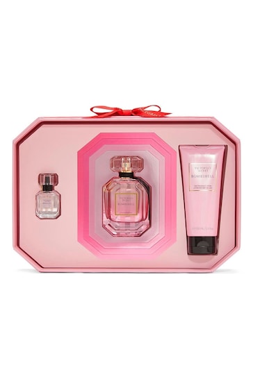 Victoria's Secret Bombshell Eau de Parfum 3 Piece Fragrance Gift Set