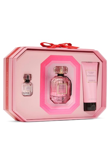 Victoria's Secret Bombshell Eau de Parfum 3 Piece Fragrance Gift Set