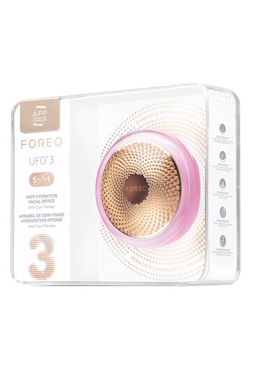 FOREO UFO 3 Pearl Pink Deep Hydration Device