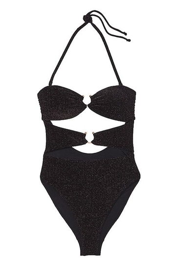 Victoria's Secret Nero Black Shimmer Swimsuit