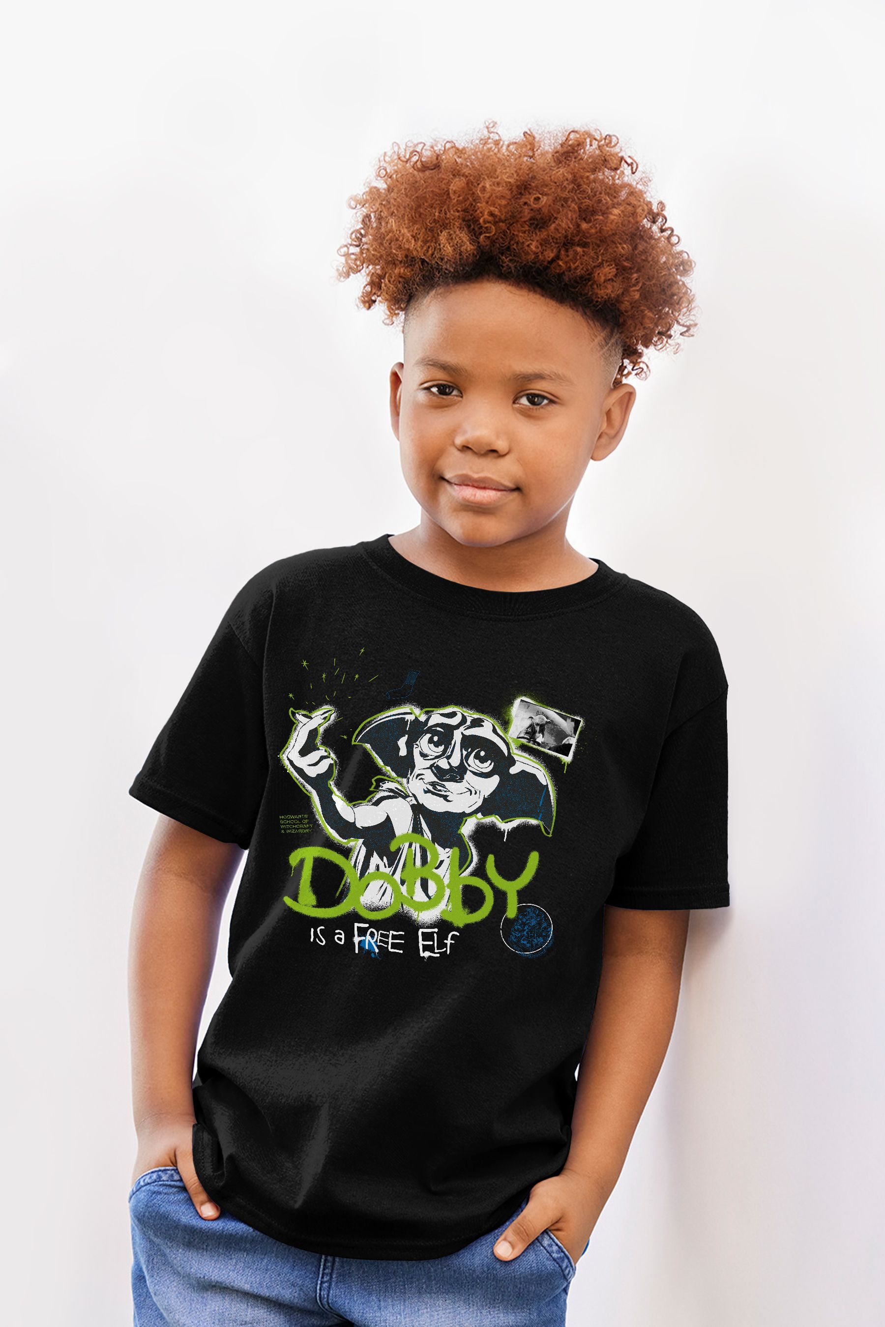 Buy All Every Black Harry Potter Dobby Is A Free Elf Kids T