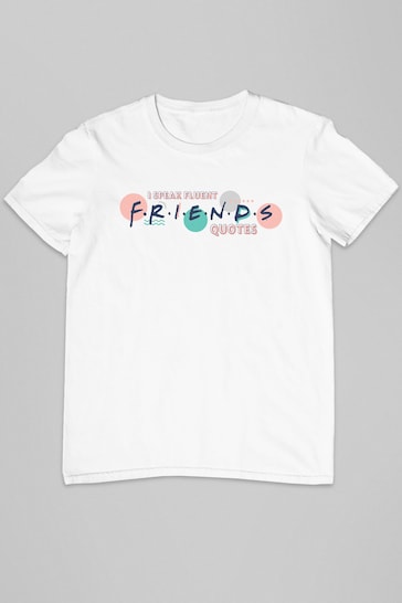 white friends t shirt
