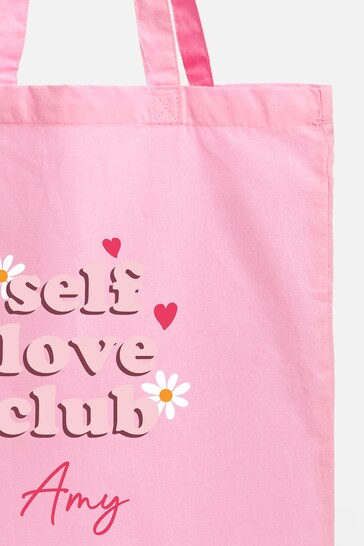 Personalised Self Love Club Tote Bag by Dollymix