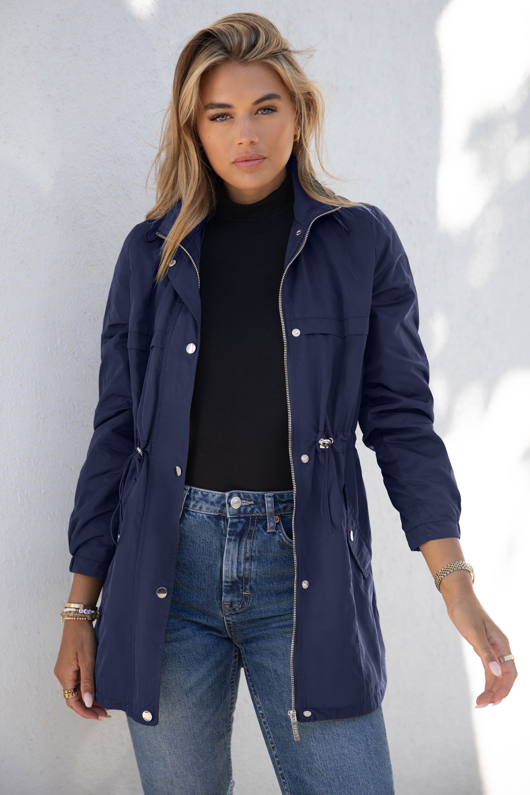 Petite lightweight rain jacket discount
