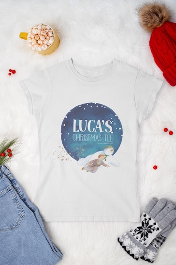 Personalised The Snowman Christmas T-Shirt - Kids by Star Editions