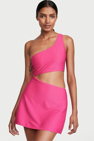 Victoria's Secret Forever Pink Fishnet Swim Dress