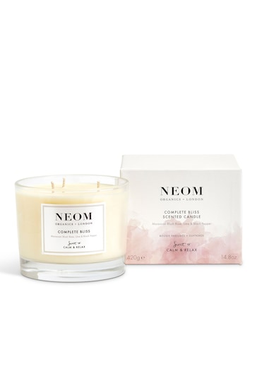 NEOM Complete Bliss 3 Wick Candle