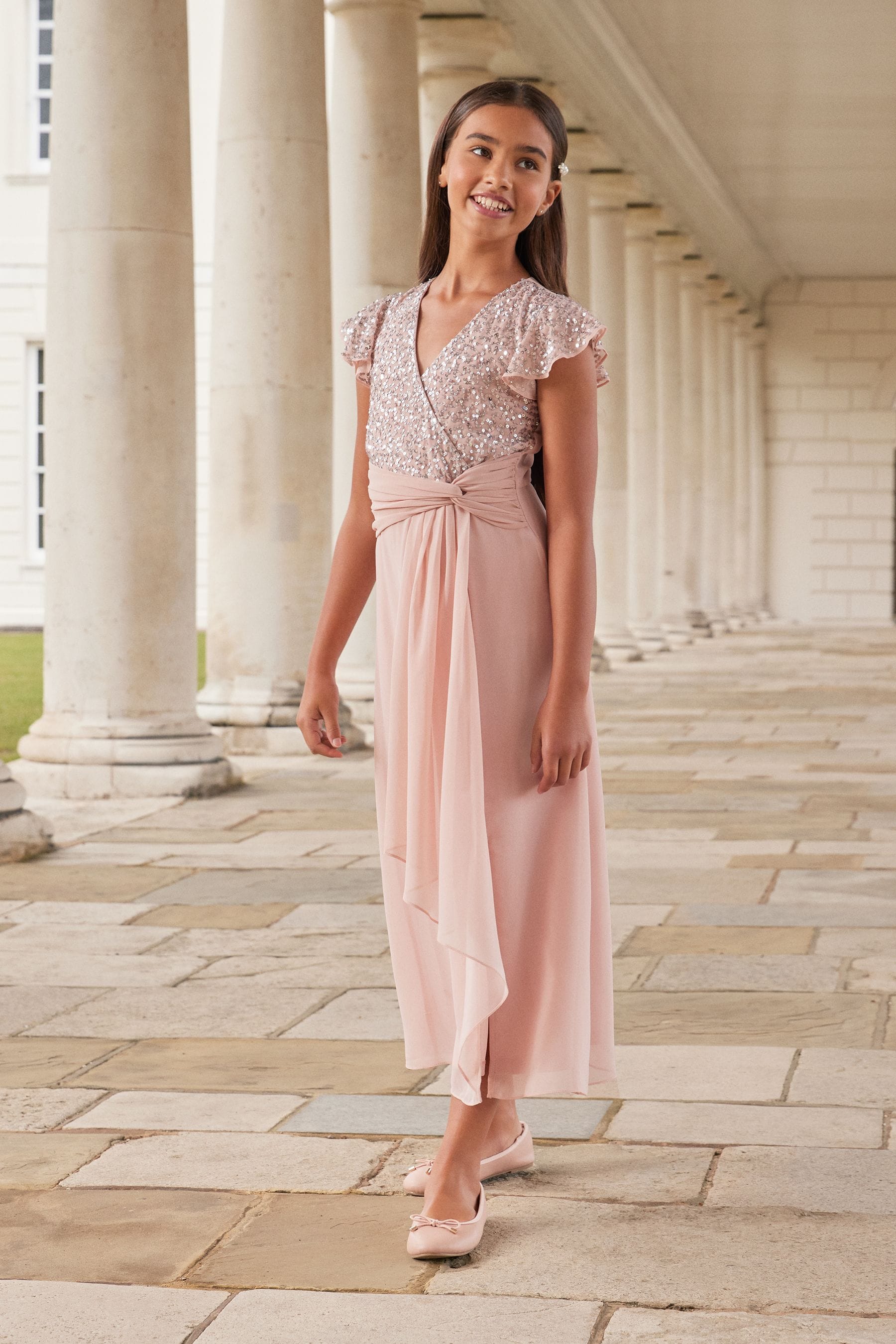 Lipsy twist best sale bodice maxi dress