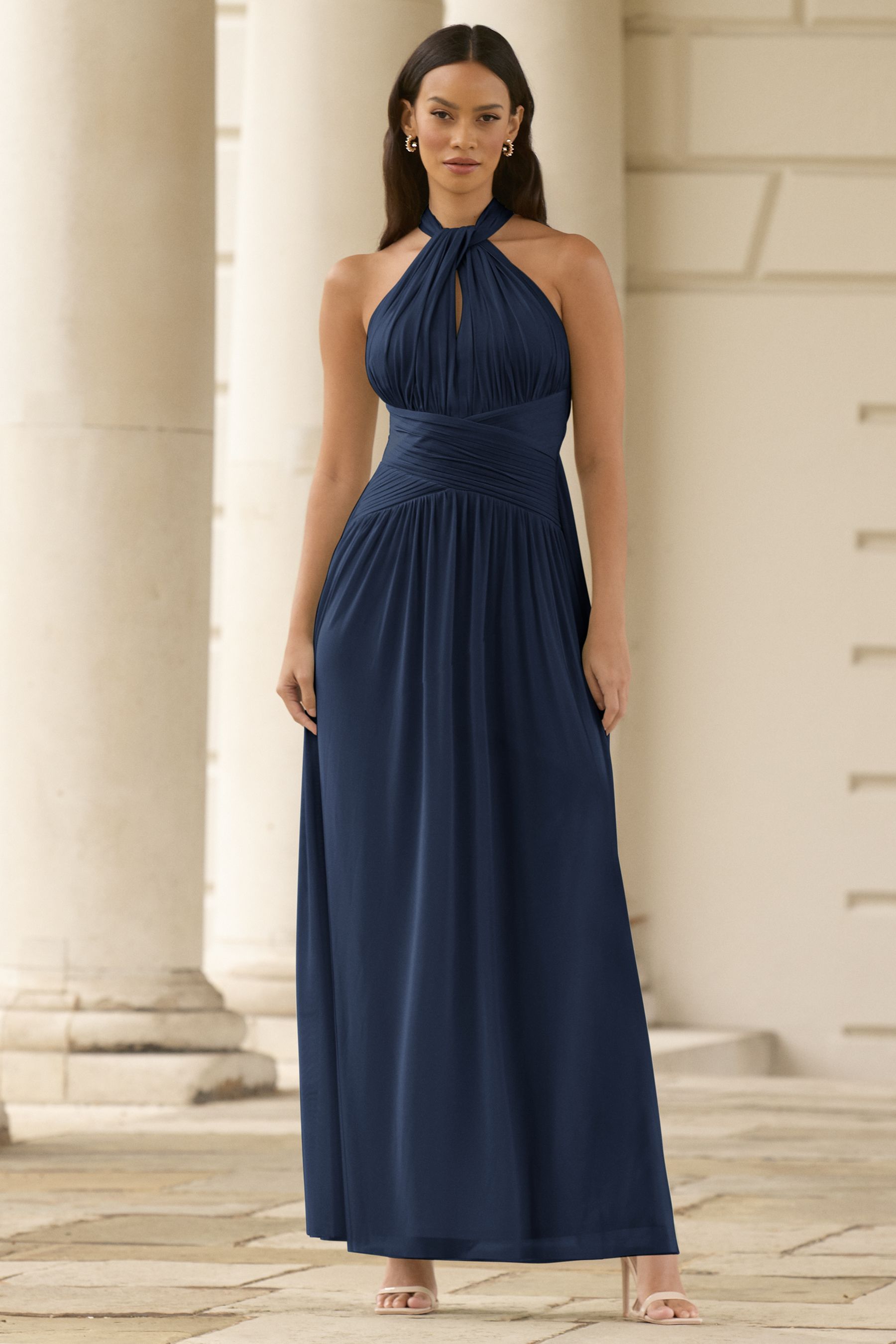 Next blue cheap lipsy dress