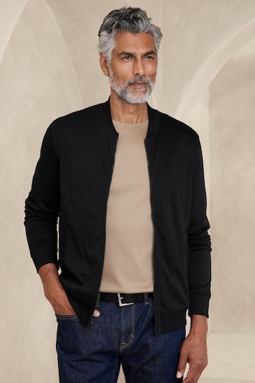 Banana Republic Black Luxe Touch Jacket