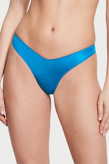 Victoria's Secret Shocking Blue Thong Knickers