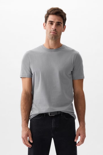 Gap Grey Everyday Soft Short Sleeve Crew Neck T-Shirt
