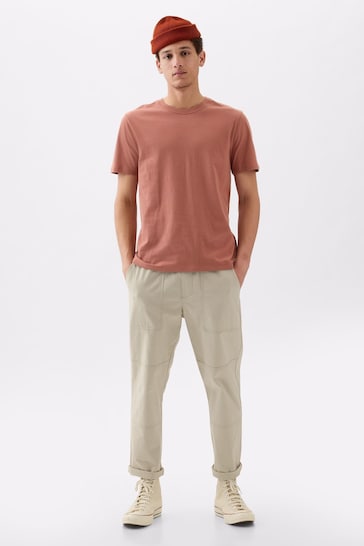 Gap Salmon Pink Everyday Soft Short Sleeve Crew Neck T-Shirt
