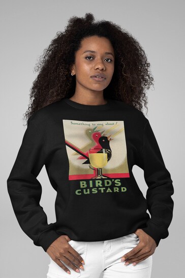 All + Every Black History Of Advertising Birds Custard 1929 Vintage Poster Adult Sweatshirt