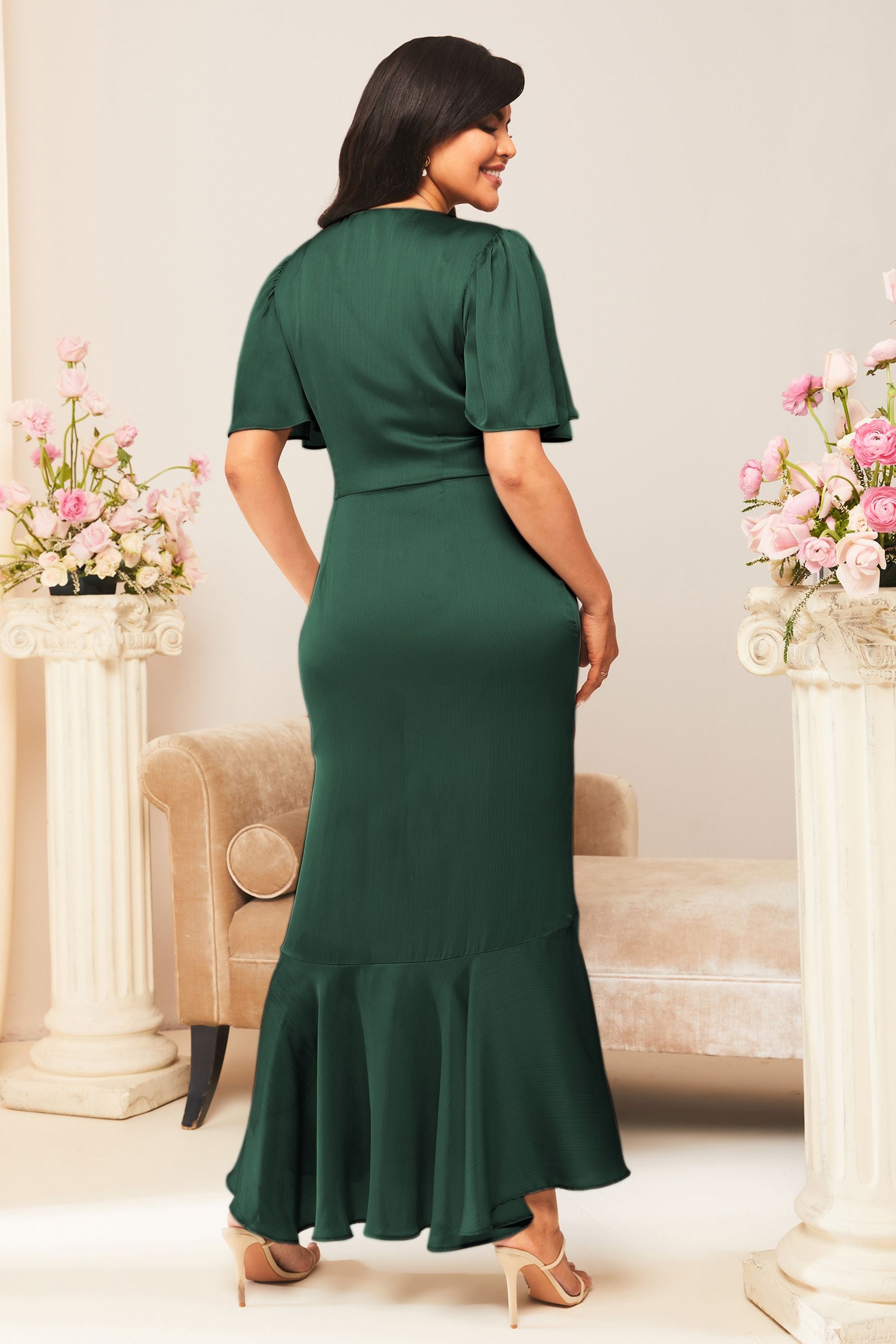 Lipsy green online dress next