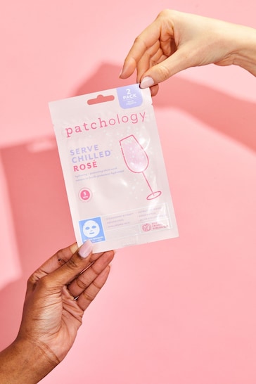 Patchology Serve Chilled Rosé Sheet Mask 2 Pack