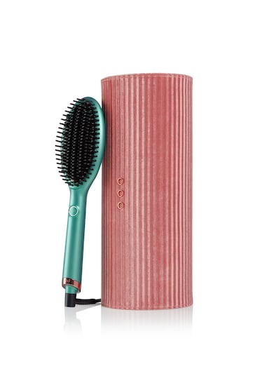 ghd Glide Limited Edition Hot Brush Gift Set in Jade worth £229