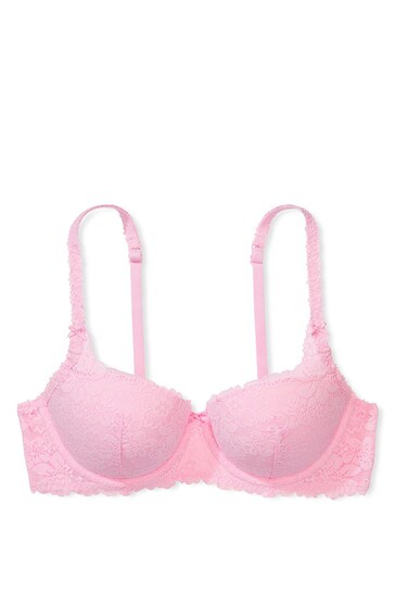 Victoria's Secret PINK Pink Bubble Balcony Lace Bra
