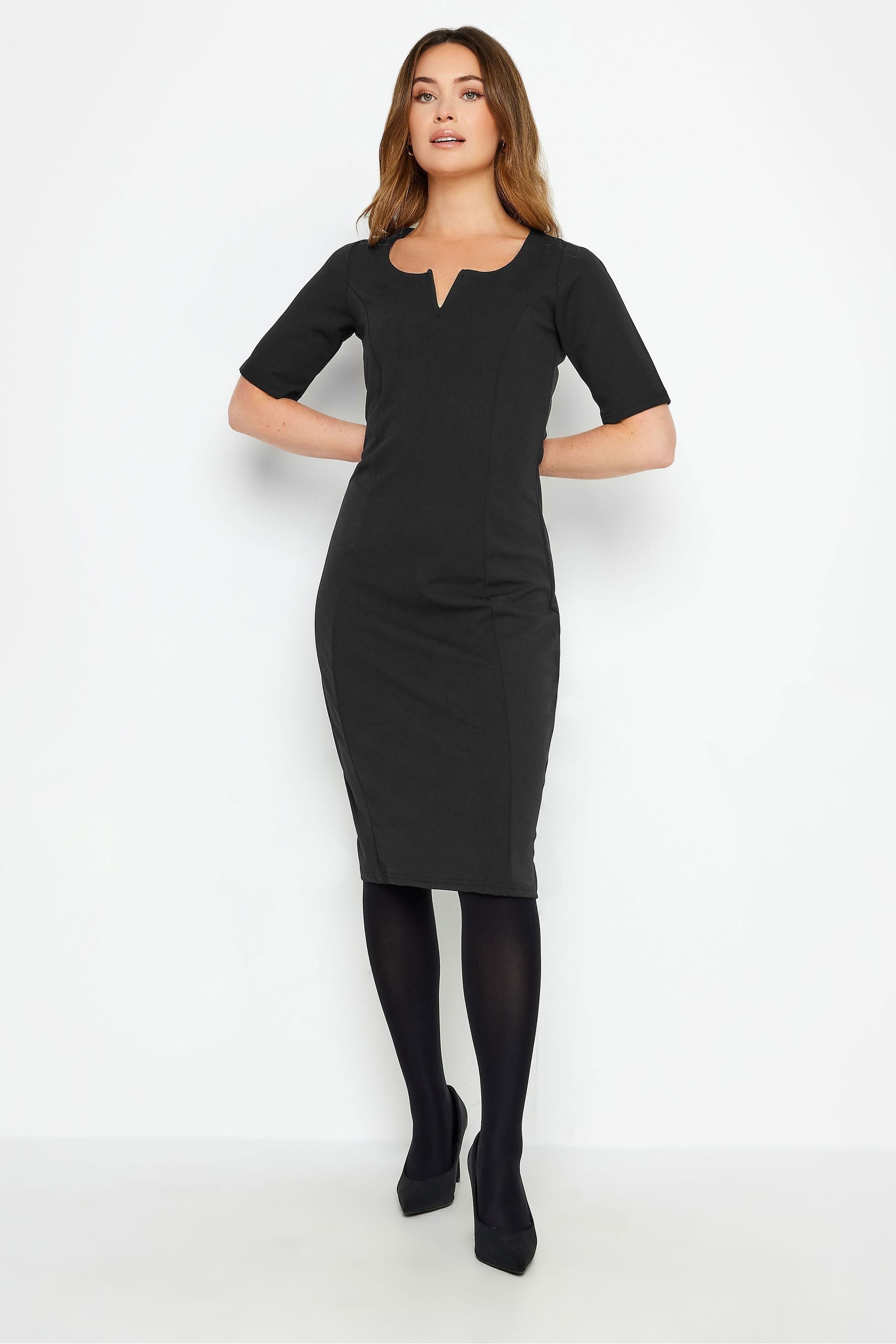Buy M Co Black Petite Scuba Dress from the Next UK online shop