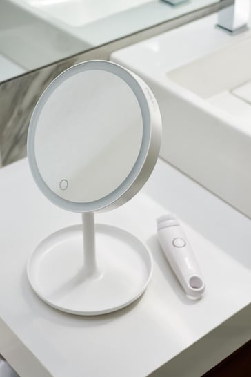 Beurer White Illuminated Vanity Mirror with Trinket Tray