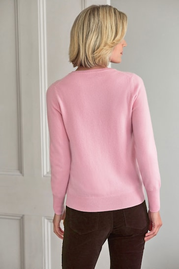 Pure Collection Cashmere Crew Neck Sweater