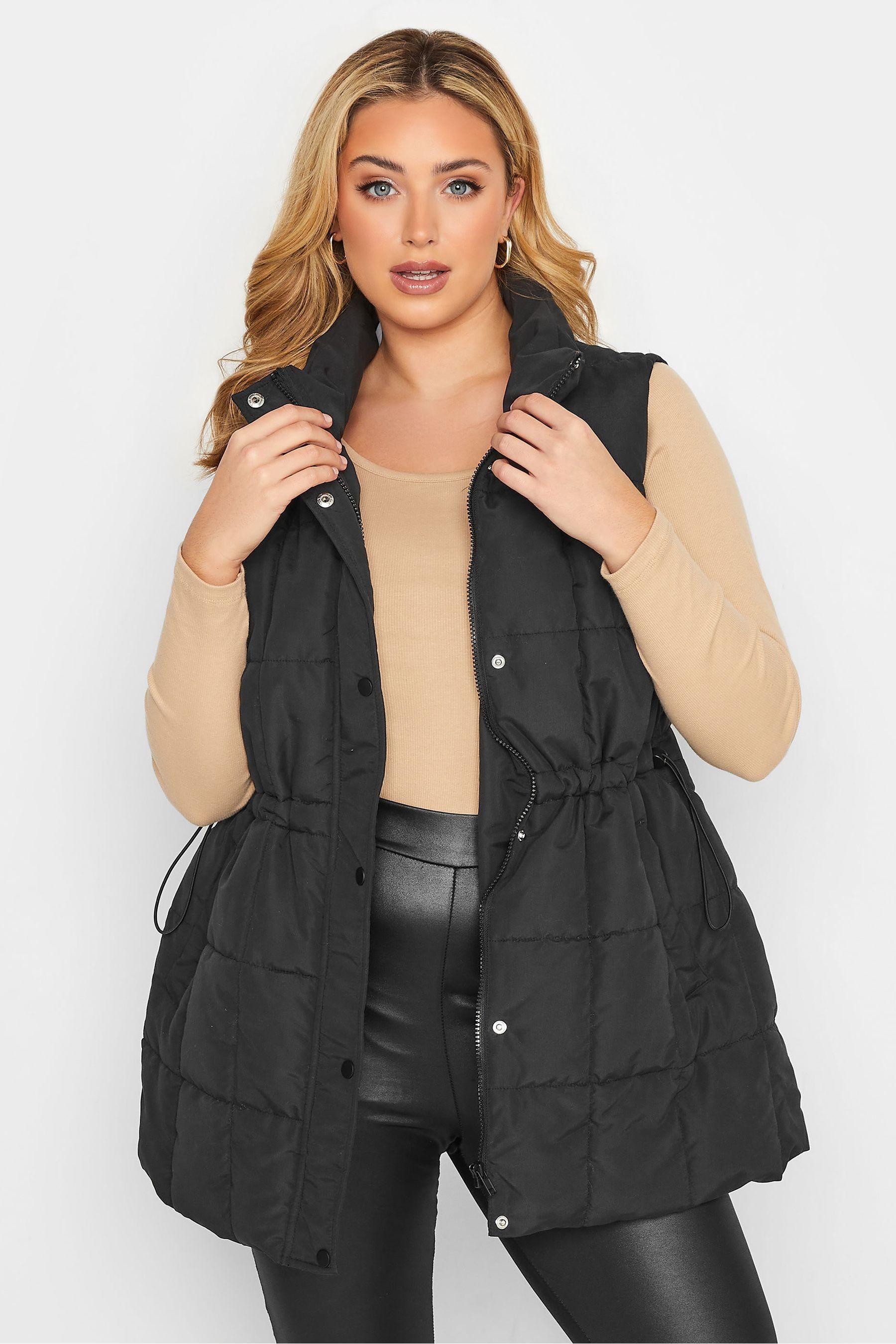 Black lightweight gilet womens store