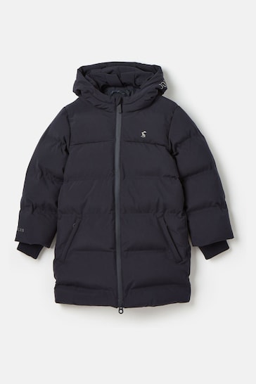 Joules Padwell Navy Blue Waterproof Padded Coat