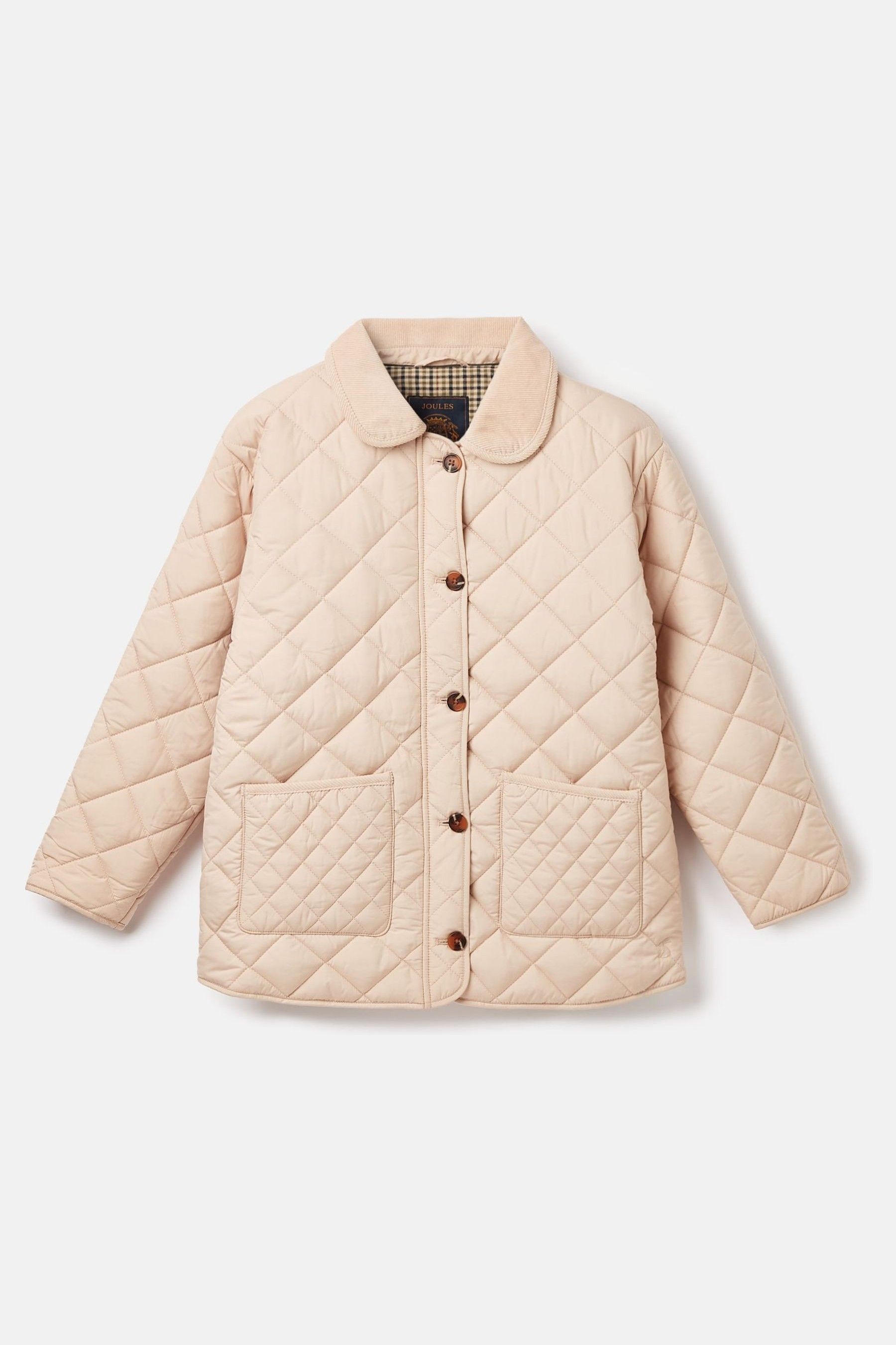 Burberry girls' diamond quilted jacket top