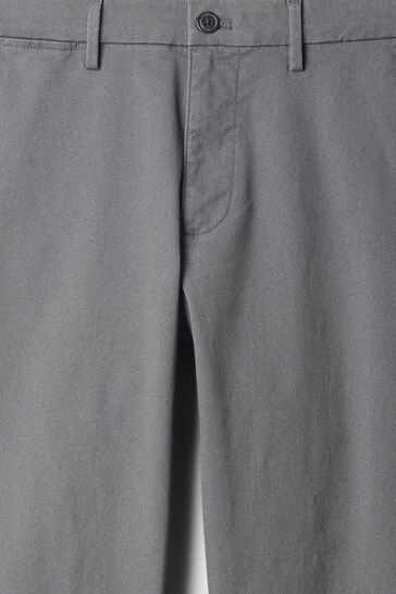 Gap Grey Straight Fit Essential Chinos