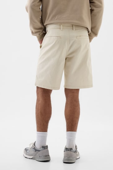 Gap Neutral 9" Chino Shorts