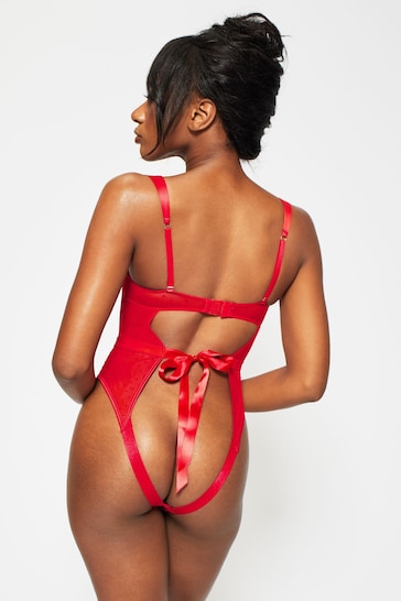 Ann Summers Red Unwrap Me Luxe Diamante Body