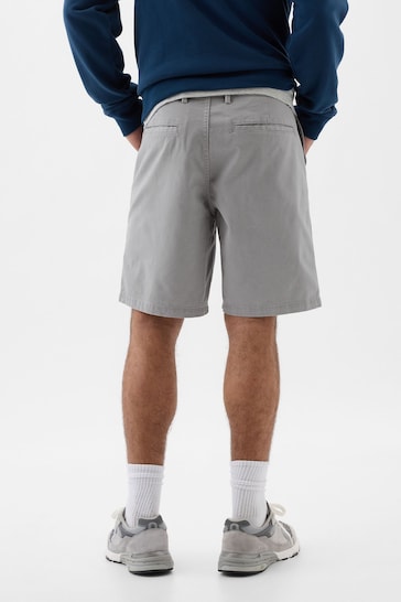 Gap Grey 9" Chino Shorts