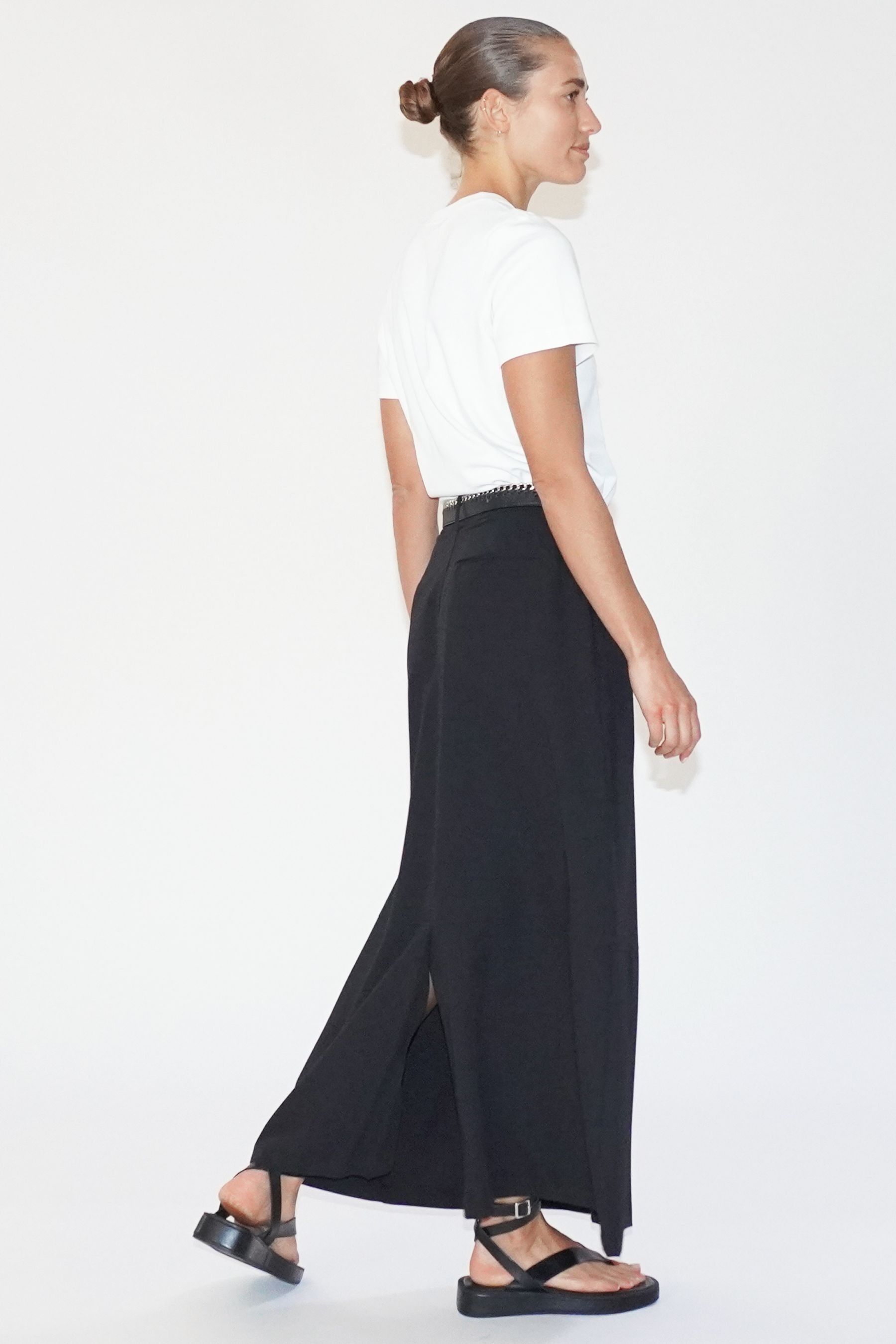 Buy Religion Black Tailored Maxi Skirt With Pockets And Splits from the Next UK online shop