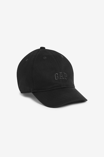 Gap Black Kids Logo Baseball Hat