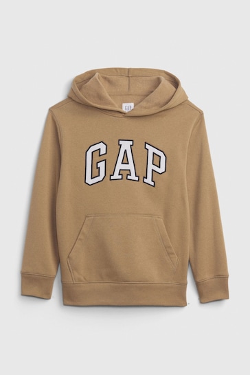 Gap Brown Logo Hoodie (4-13yrs)
